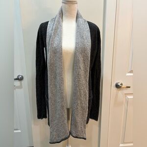 Aritzia Babaton Oversized Cashmere Wool Cardigan Sweater Size Extra Small